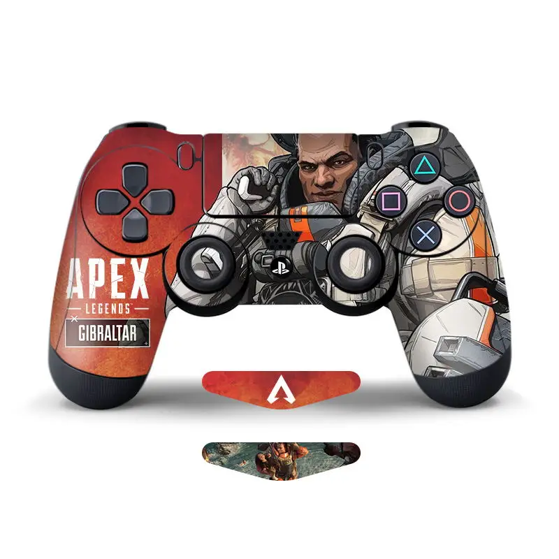 Данные лягушки наклейки на геймпады для ApexLegends джойстик скины для sony Playstation 4 контроллер для PS4 Slim Pro наклейки аксессуары - Цвет: C