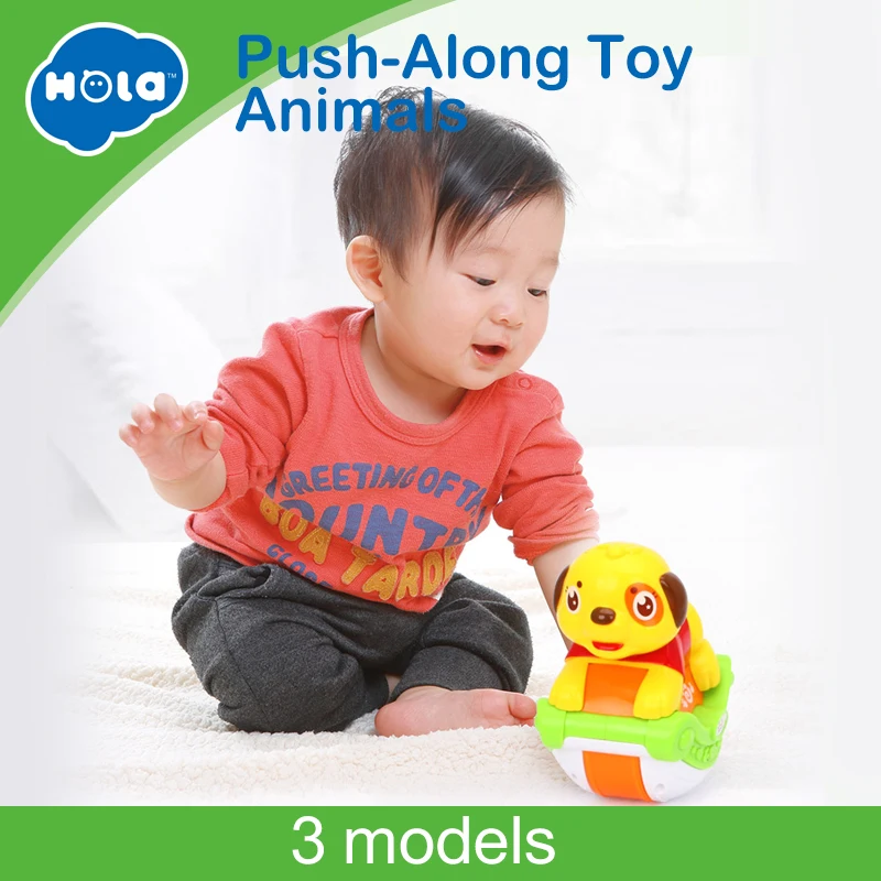 

HUILE TOYS 3105A Kids Early Learning Educational Toy Sliding Animals Dog with Songs & Lights Body Development Toys
