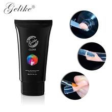 Gelike Poly Gel 3 Colors 60ml Hard Jelly Builder Gel UV Soak Off Camouflage Polygel Fast Nail Extended Manicure Poly Gel