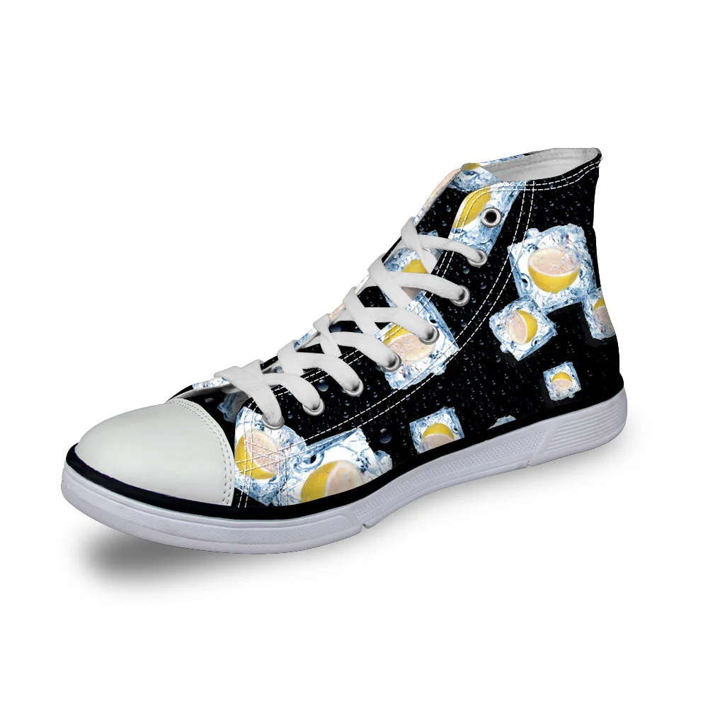 hb0152ak Vintage 2 Fruits Noisydesigns 2 hb0156ak Dames akcustomized Toile Imprimer Noir Vulcanisé Filles Femmes 2 Top hb0154ak 2 hb0153ak 2 Cube Plat Sneakers Hb0151ak 2 En 3d Chaussures hb0155ak High Glace xR1PqRrX