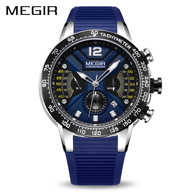 

relogio masculino watches men Fashion Sport Stainless Steel Case Silicone Band watch Quartz Business Wristwatch reloj hombre