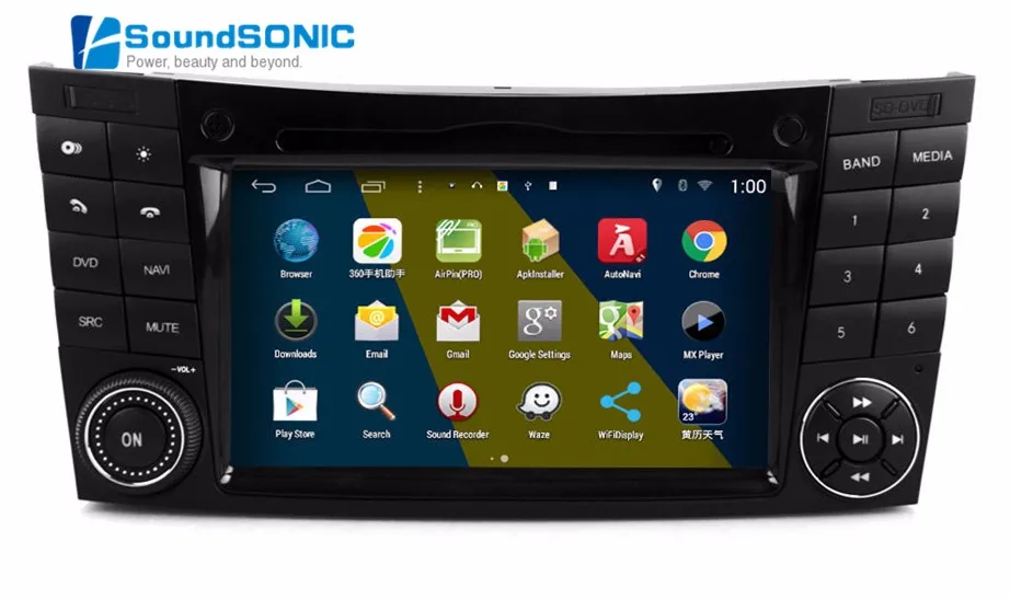 Sale Android 4.4 Autoradio GPS Navi DVD Radio Stereo For Mercedes W209 W463 G350 G500 G55 W219 CLS350 CLS500 CLS550 CLS55 CLS66 6