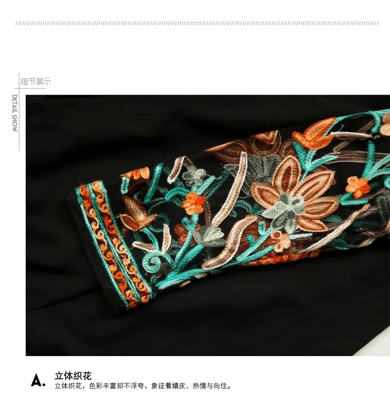 Большая распродажа! кимоно кардиган Модный повседневный сексуальный прозрачный шифон Вышивка кисточкой женские рубашки женские топы Feminina CA002