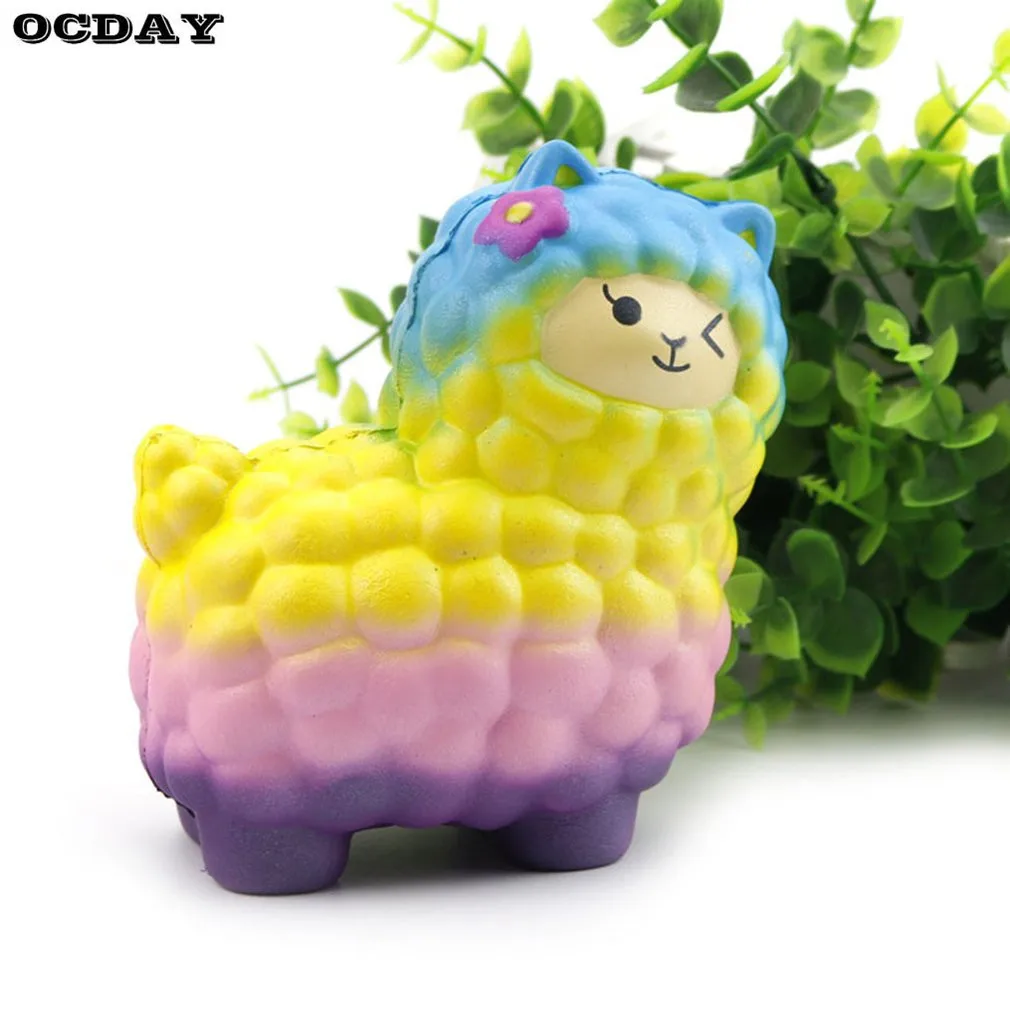 Kawaii милая форма овец ароматизированные игрушки практическое медленное нарастающее при сжатии Игрушки Анти-стрс лучший подарок снятие
