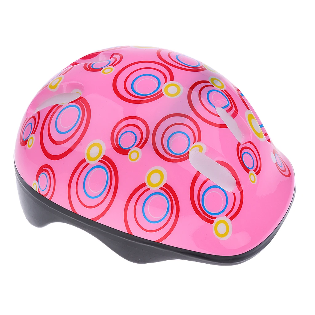 Kids Helmet Knee Elbow Wrist Protective Pad Set for Inline Skating Bike Helmet+Knee/Elbow/Wrist Pads Set