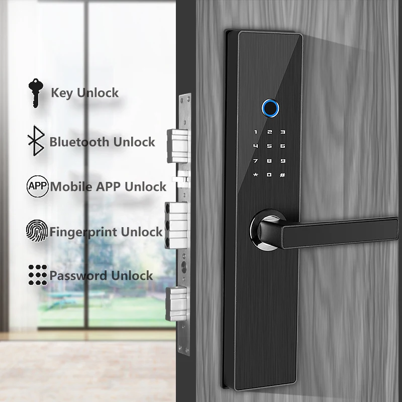 Electronic Combination Door Lock Digital Touch Screen Keypad Code