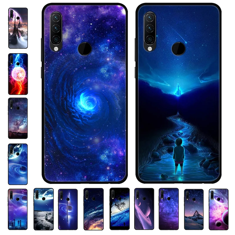 

For Lenovo K10 Note Case Silicone Black Soft TPU Space Phone Cases For Lenovo K10 Note K10Note Case Back Cover 6.3 K 10 Note