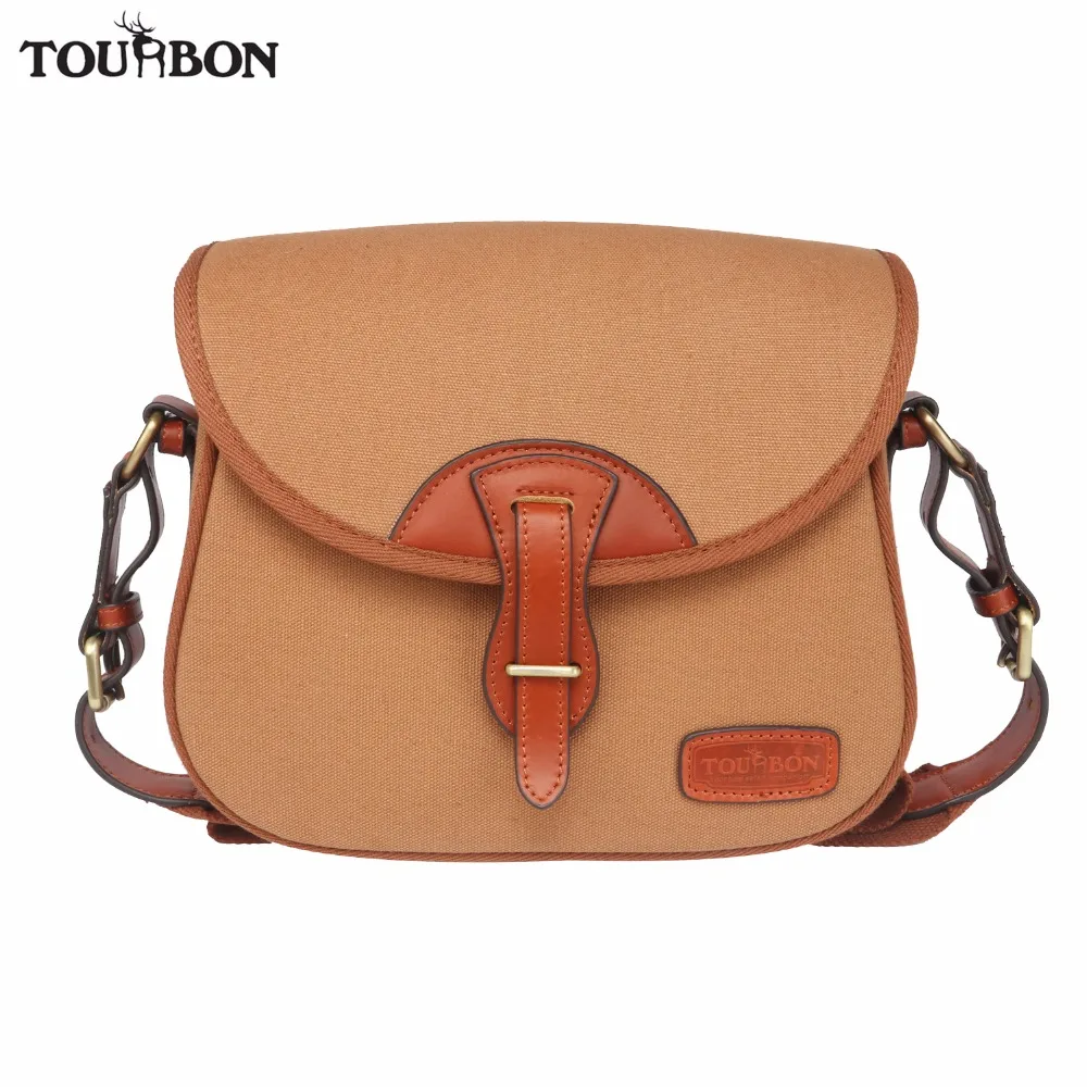

Tourbon Hunting Gun Tactical Cartridges Bag Shooting Speed Loader Game Bags Rifle Shotgun Ammo Shells Holder Durable Canvas Case