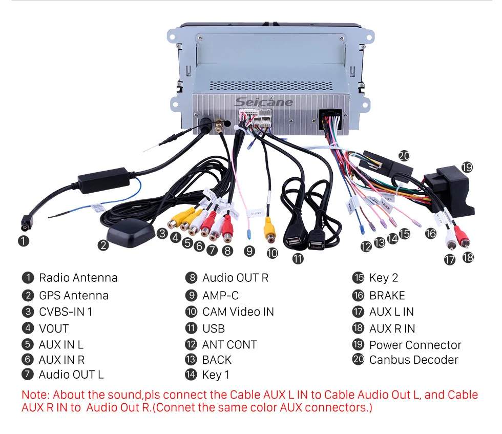 Top Seicane 2 Din 9" Android 7.1/8.1 Universal Car Radio For VW SEAT LEON CUPRA Golf Passat b5 b6 CC Sharan Polo Skoda Magotan EOS 15