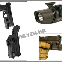 Тактический Пистолет Кобура уровень 3 кобура Glock с фонариком кобура