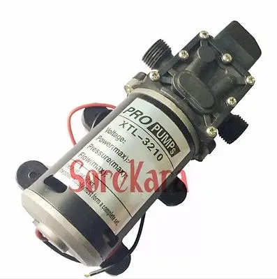 T-YD DC 24V 80W Self-priming Booster Diaphragm Water Pump Automatic Pressure Switch 300L/H water Pumps For Car washing