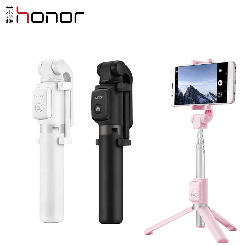 

HONOR Travel Tripod Wireless Remote Control Compatible with iPhone 6 7 8 X Plus Samsung Galaxy S9 Note8 Bluetooth selfie stick