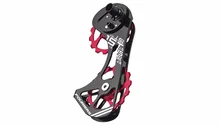FOURIERS CT-DX007 road bicycle Oversize derailleur cage with 15t upper and 15t lower pulley Fit for bike RD 9000/9070/6800/6870