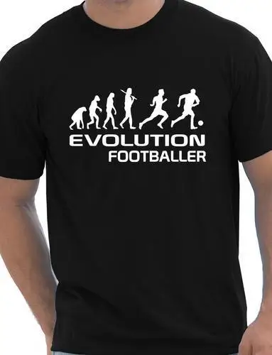 S-XXXL Evolution Fußball Fun-Shirt T-Shirt 