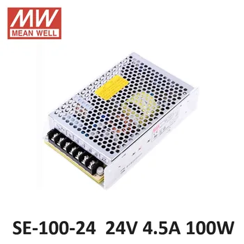 

ac dc power source 24V 4.5A 100W Meanwell Switch Power Supply SE-100-24 Industrial Economical medium to high power models 24V