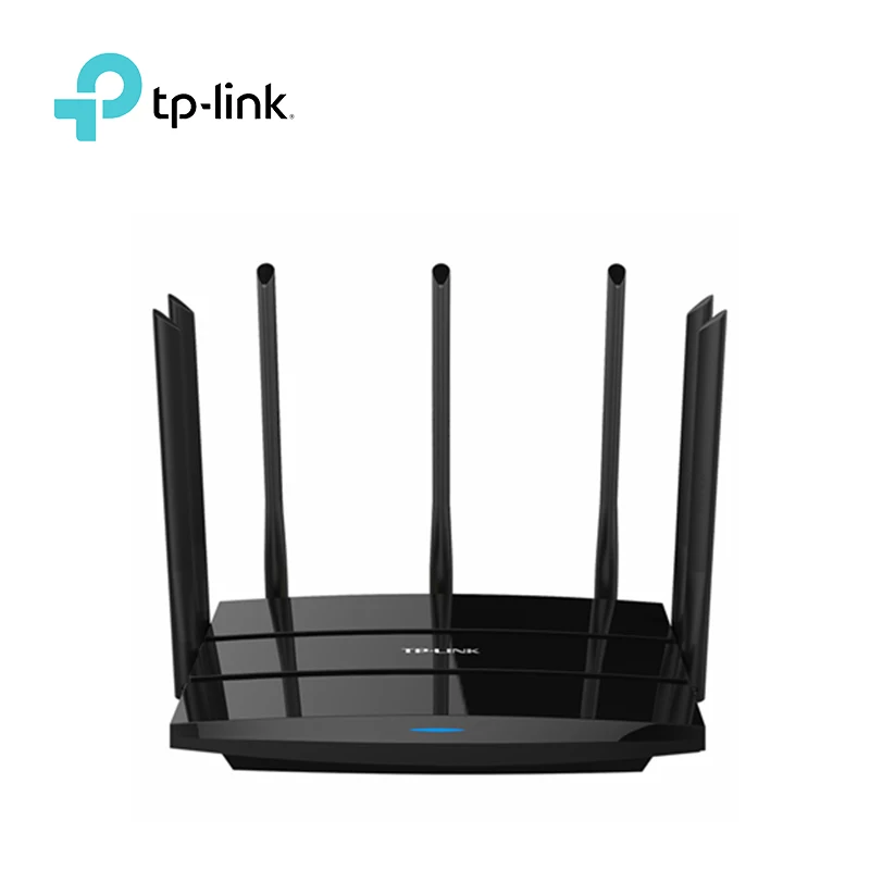 TP-LINK WDR8500 гигабитный Wi-Fi маршрутизатор беспроводной маршрутизатор AC2200 двухдиапазонный с большим Wi-Fi ретранслятором широкий охват 7 внешних антенн