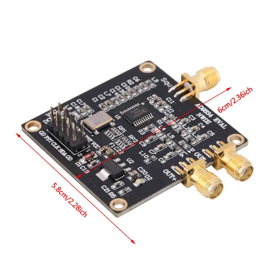 1 шт. AD9834 DDS генератор сигналов модуль синуса/генератор сигналов Модуль генератора