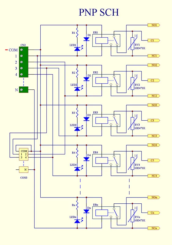 DIN рейка крепление 4 канала с самонастраиваемым устройством Тип 12 V 10A Мощность реле Интерфейс модуль, SONGLE SRD-12VDC-SL-C реле