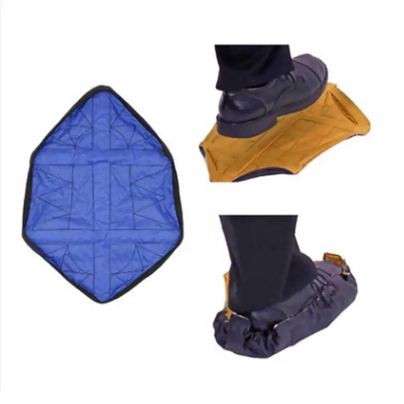 1 Pair Reusable Shoe Cover One Step Hands free Sock Shoe Covers Durable ...