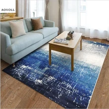 AOVOLL ковры для гостиной голубое море нежные толстые коврики для спальни домашние ковры простые коврики современный детский Декор для мальчика