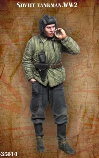 1/35 масштаб WW2 советские танковые солдаты дым Второй мировой войны миниатюрные