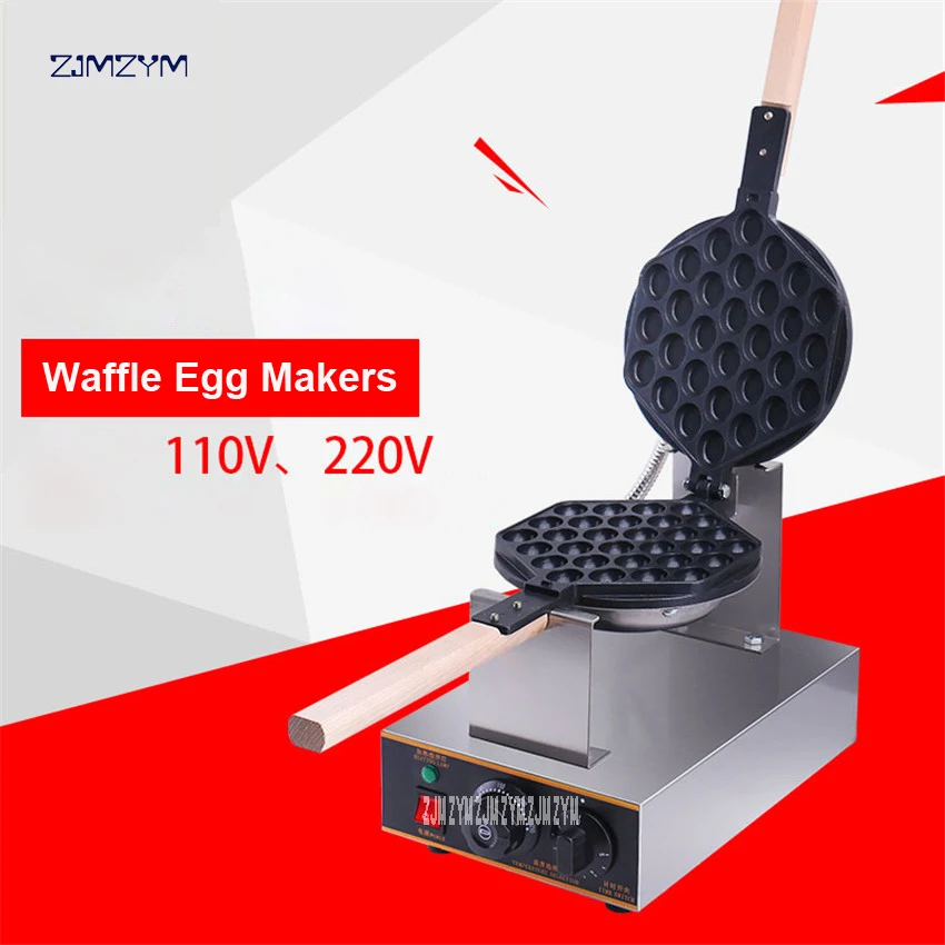 Commercial Electric Egg Bubble Waffle Maker Machine Hong Kong Eggettes Bubble Puff Cake Iron Maker Cake Oven FY-6 110V/220V Commercial Electric Egg Bubble Waffle Maker Machine Hong Kong Eggettes Bubble Puff Cake Iron Maker Cake Oven FY-6 110V/220V