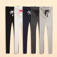 Autumn winter Drawstring High Waist Maternity font b Leggings b font for Pregnant Women Doll font