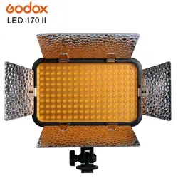 Godox led170 II Фото Освещение видео свет лампы 170ii LED для фотографии цифровой Камера DV видеокамер Canon Nikon Sony