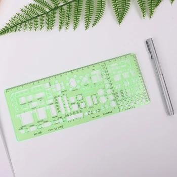 

Plastic Geometric Template Ruler Drawing Tools For Student School Stationery Pro