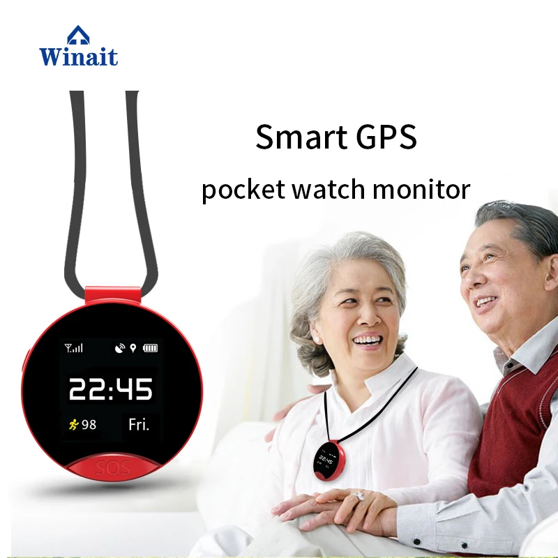 Winait S9 GPS Positioning Monitor SOS Quick Rescue 1.2 inch Smart