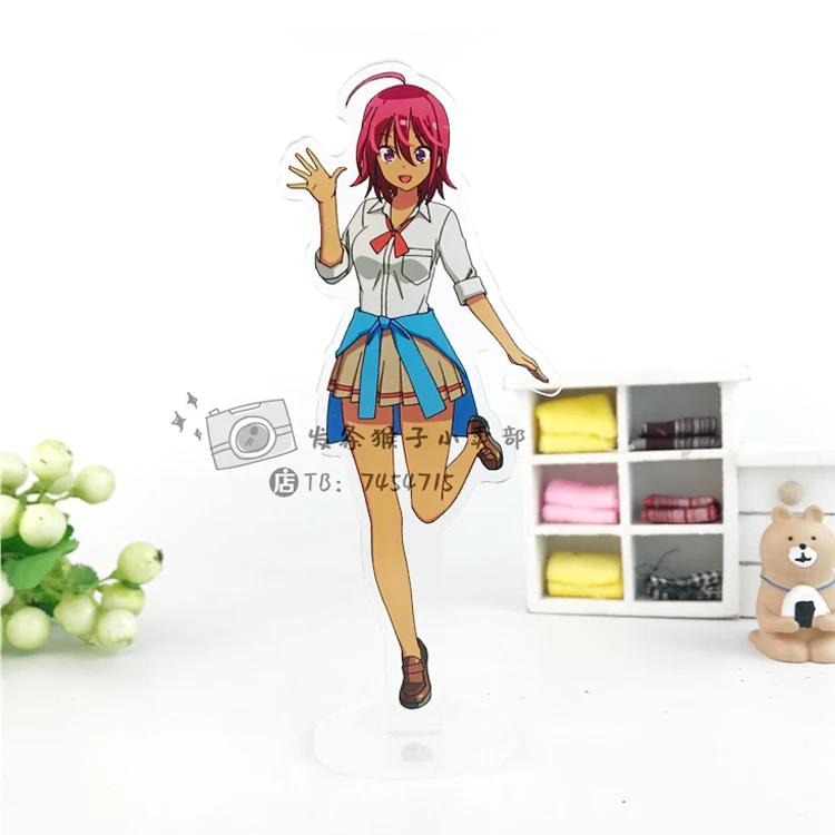  Japanese Anime Bokutachi wa Benkyou ga Dekinai Yuiga Nariyuk Furuhashi Fumino Acrylic Stand Figure 