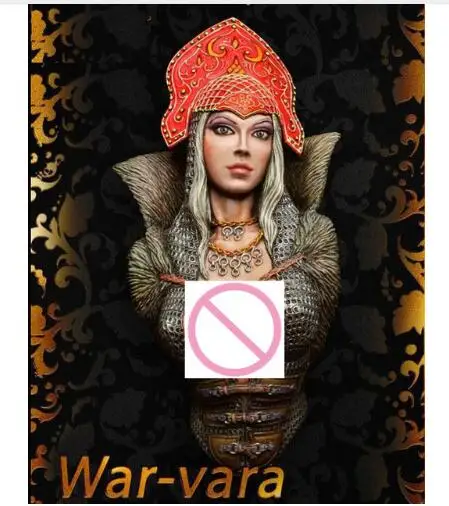

1/10 Egyptian Princess woman bust Resin figure Model kits Miniature gk Unassembly Unpainted