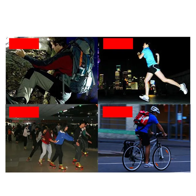 Nylon LED Sports Slap Wrist Strap Band Wristband Light Flash Bracelet Glowing Armband LBShipping