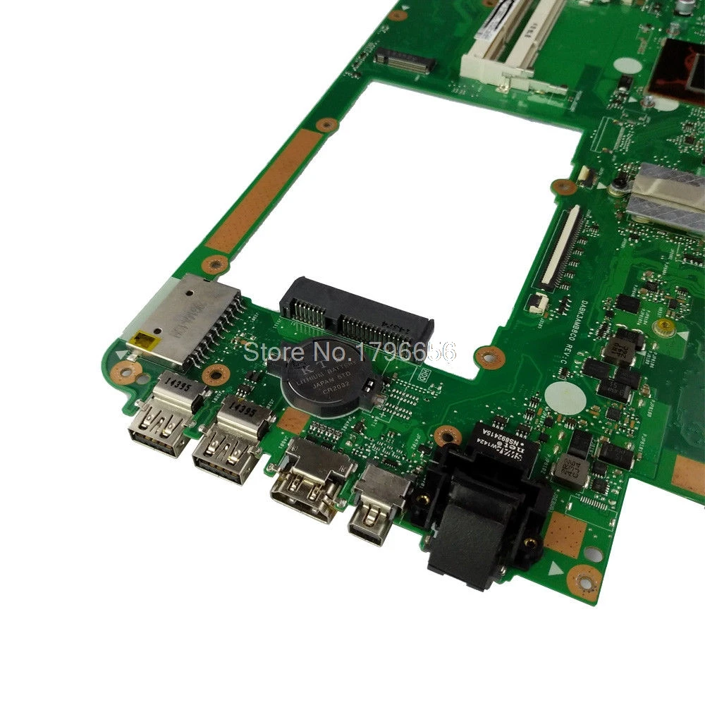 Материнская плата N751JK для For Asus N751J материнская ноутбука I7 4710HQ EDP карта с GTX850 4g
