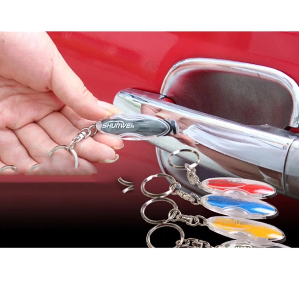 

Multi Colors Car Static Elimination Discharger Anti-Static Keychain Dynamic Electricity Eliminator Remover Keychain