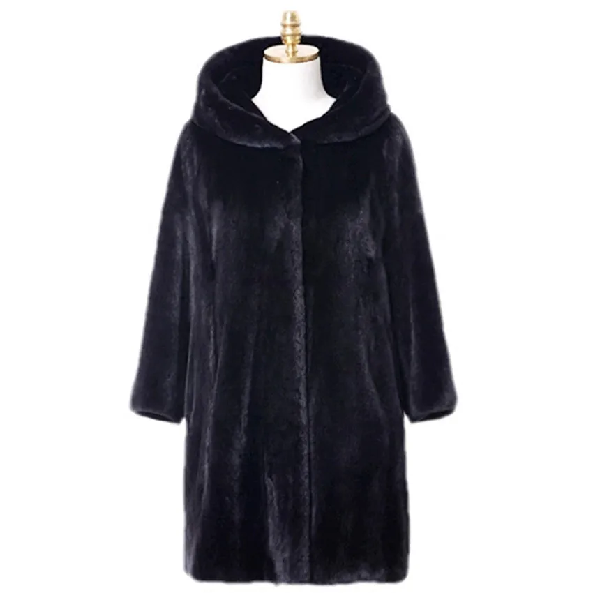 Buy china product hoody imitation fur parka warm coats high quality women