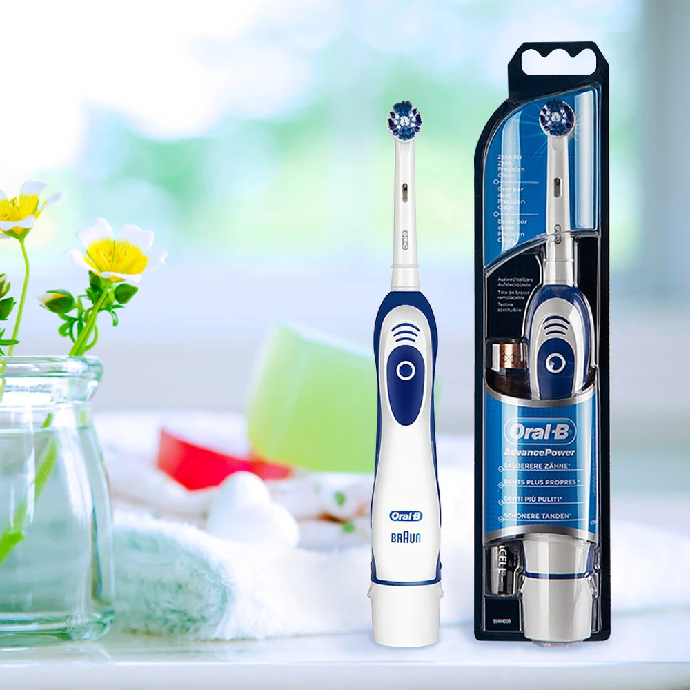 Escova de Dentes Genuine Oral Sonic Elétrica Remover Bateria Higiene Oralb Cabeça Db4010 b 11 Escovas de dente elétricas