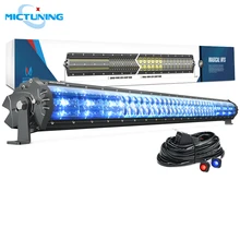 MICTUNING Magical M1s 42 ''aerodynamiczne automatyczne światło led Bar 22680 lm Off Road praca żarówka w/kable w wiązce i lampa atmosfera