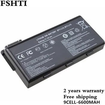 

7800mAh 9 Cells laptop battery For MSI CX620 A6205 CX500 CR630 CX623 CR610 CR700 BTY-L74 BTY-L75