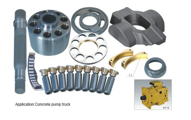 Rexroth Pump engine Parts A11VO40 plunger pump cylinder block valve plate spare parts repair kit Rexroth Pump engine Parts A11VO40 plunger pump cylinder block valve plate spare parts repair kit