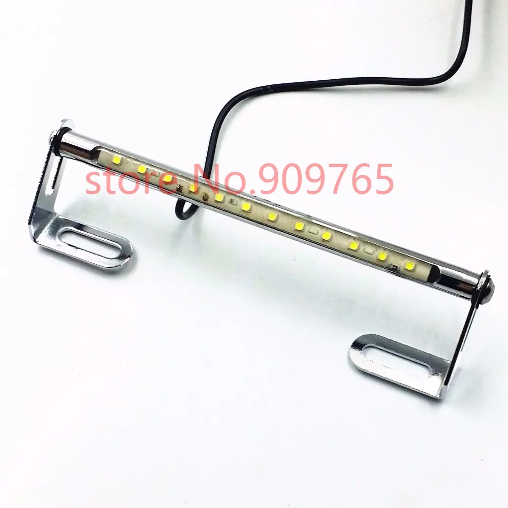 

Motorcycle Chrome Fender Eliminator LED Light For Honda Kawasaki Suzuki Yamaha Chopper Touring Cruser Atv Scooter Offroad
