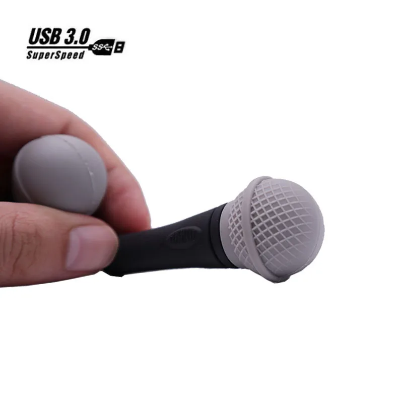 USB 3 0 мультяшный микрофон флешка 8 ГБ 16 32 64 ГБ|USB флэш-накопители| |