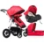 Marca carrinho de luz carrinho de bebê Bolsa marca bebe 3 em 1 normas DA UE de Alta Paisagem carrinho de Bebê criança carro send assento de carro