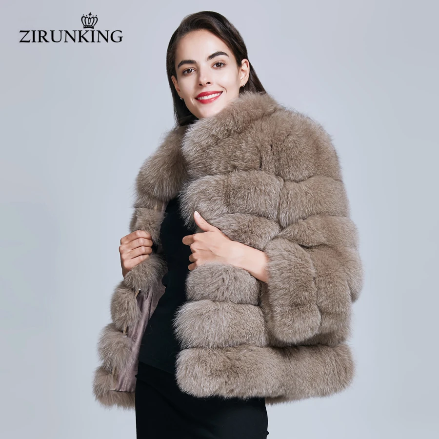 Куртка ZIRUNKING Женская с воротником стойкой Классическая теплая зимняя одежда из