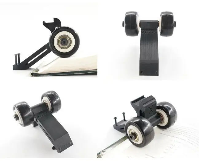 

Free Shipping RC parts,wheelie bar with 2 wheel for Traxxas X-MAXX XMAXX imported nylon, Raise head wheel Stand up tires wheels