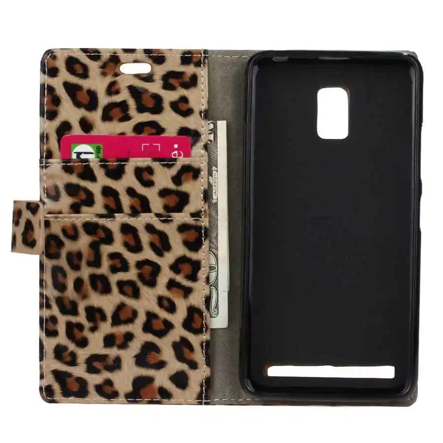 Brand Original Leopard Leather Sexy Case for Lenovo A3690