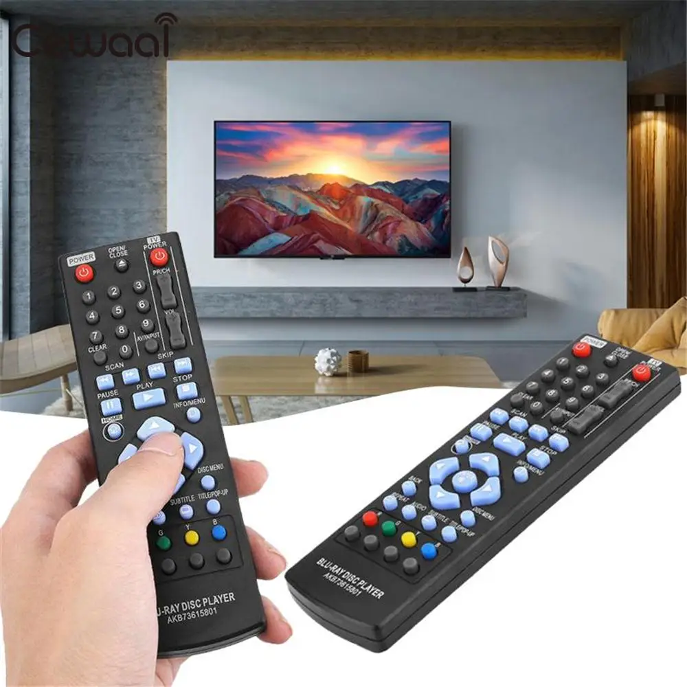 Cewaal Замена RC AKB73615801 пульт дистанционного управления для LG DVD Blu Ray плеер BP320 BP220 BP200