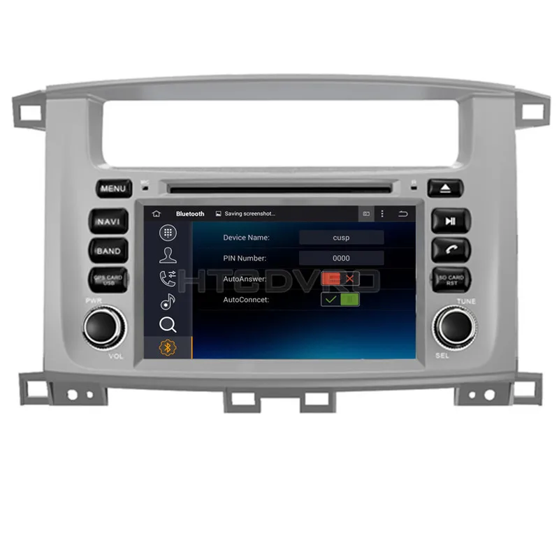 Best YMODVHT 7inch 4G Octa Core Android 9.0 7.1 Car DVD GPS for Toyota Land Cruiser 100/LC 100/for Lexus LX 470 Auto RDS Radio Audio 5