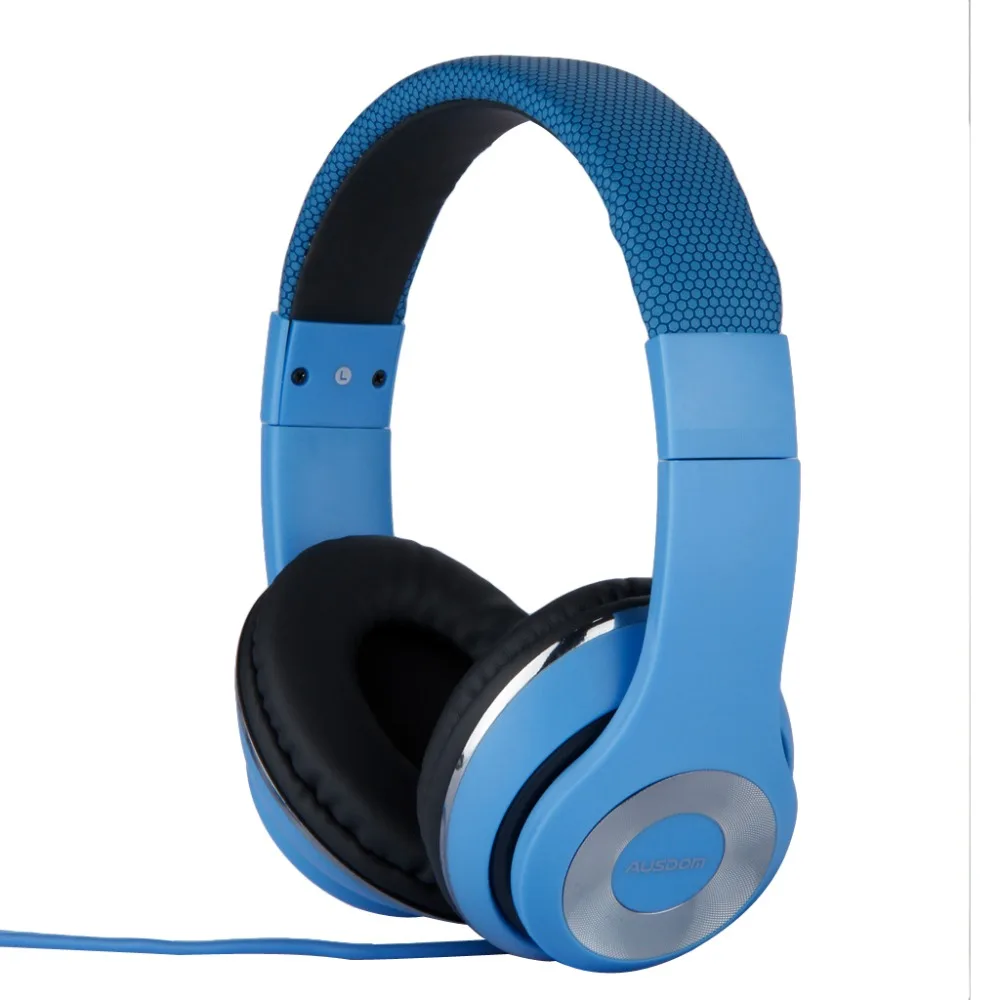 Ausdom F01 Wired Over Ear Wired HiFi Stereo Headphone 1.3m Line