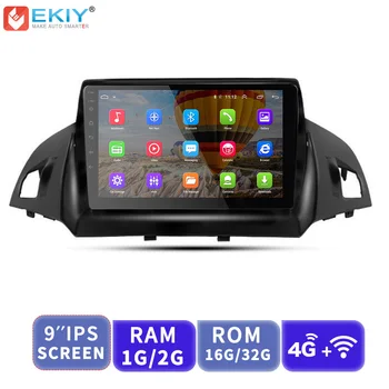 

EKIY 9'' 2.5D Car Multimedia Player Not 2 Din Android Autoradio For Ford Kuga 2013-2017 GPS Navigation Stereo Support 3G/4G/WIFi